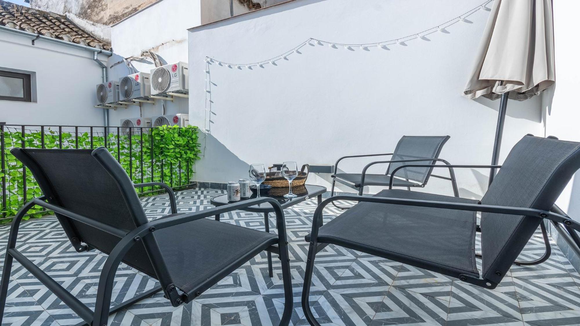 Апартаменты Zahra - Terraza Centro Кордова Экстерьер фото