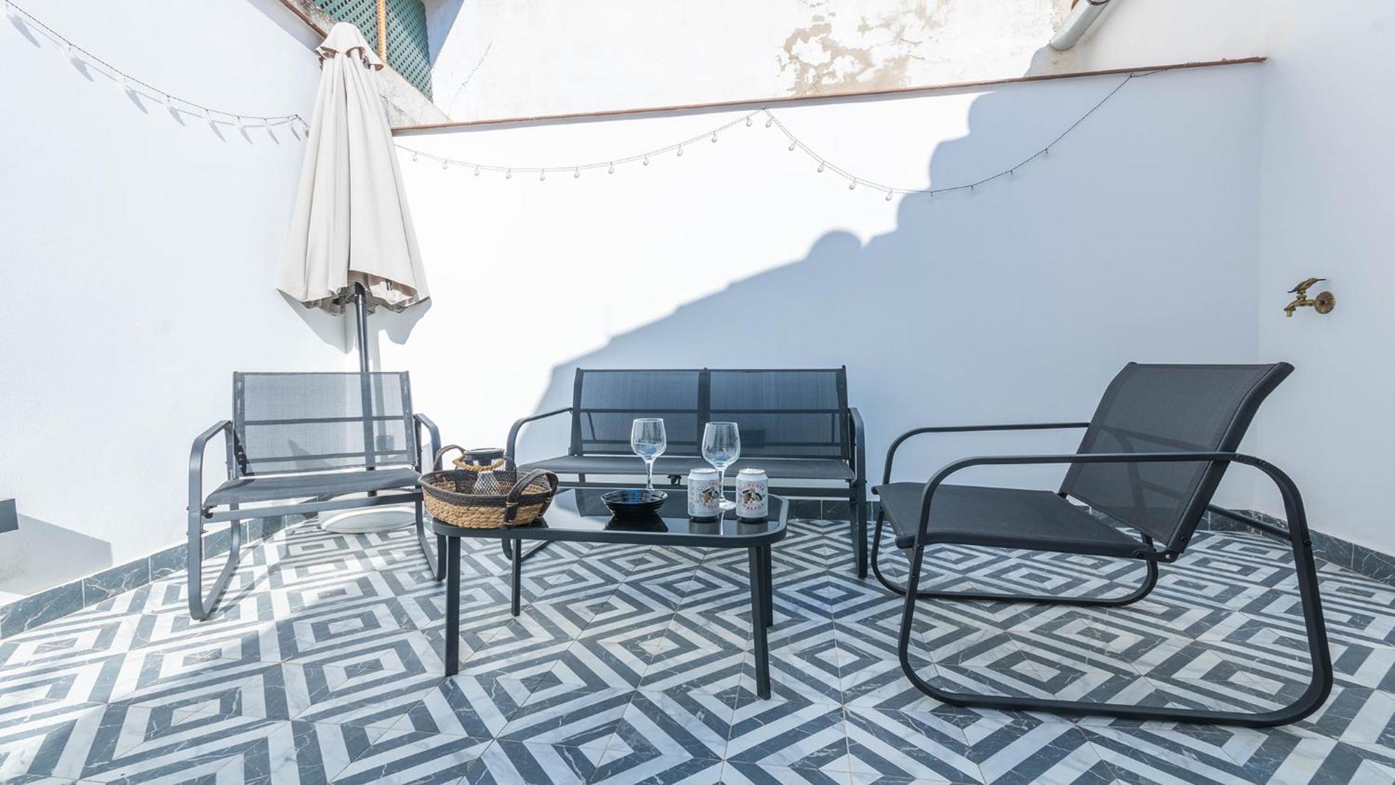 Апартаменты Zahra - Terraza Centro Кордова Экстерьер фото